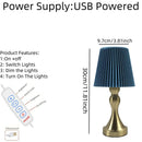 Axyaa Desktop Reading Light Strip with USB Power Supply and Three-Color Dimm