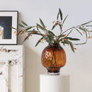 Axyaa Gradient Glass Vase for Flower Arrangements and Home Decor