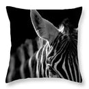 Axyaa Zebra Print Polyester Cushion Cover 45X45cm for Home Decor
