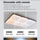 Axyaa LED Walnut Ceiling Lamp: Retro Aesthetic Wabi-sabi Master Bedroom Light