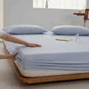 Axyaa Soft Cotton Fitted Sheet - Single to King Sizes