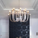 Axyaa Elegant Chandelier Dining Room Pendant Lights Indoor Lighting Fixture