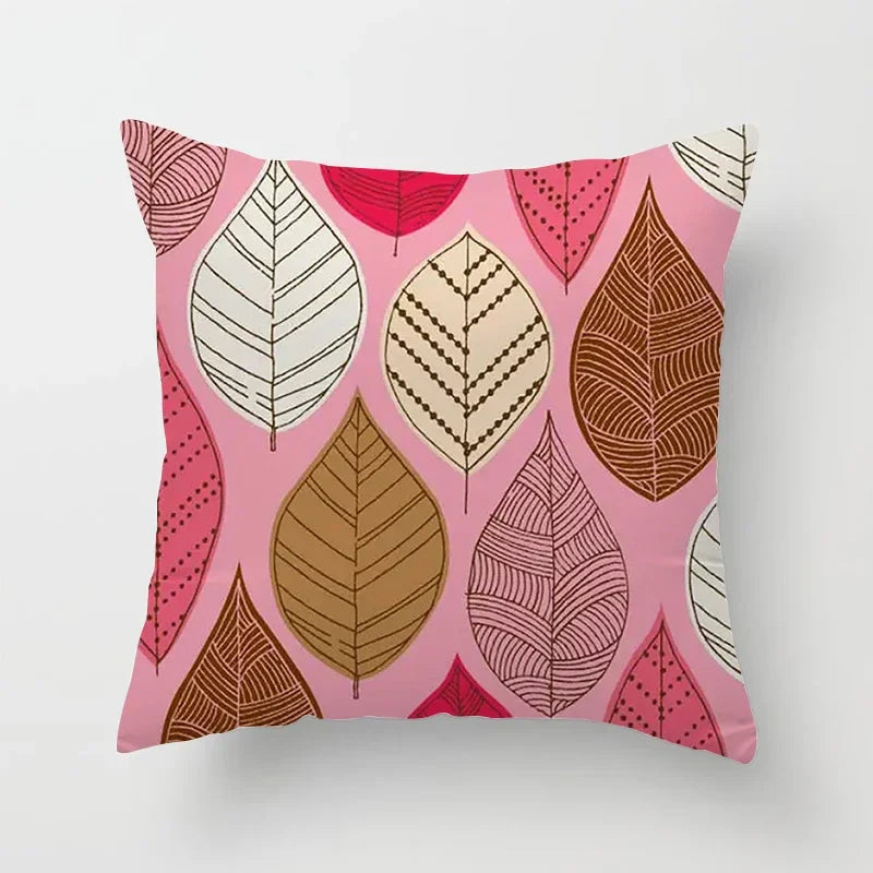 Bohemian Geometric Pattern Printed Pillowcase - Axyaa Brand