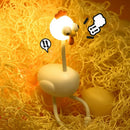 Axyaa Chicken Night Light Mini Table Lamp with Octopus Tentacles Fun Pieces