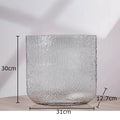 Axyaa Modern Glass Vase Hydroponic Flower Pot for Home Decor