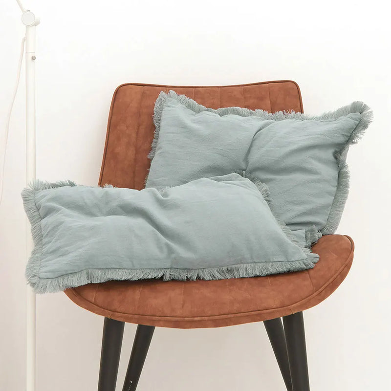 Axyaa Retro Nordic Style Cushion Cover for Home Decor Square Throw Pillowcase