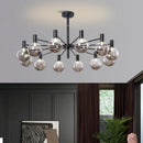 Axyaa Molecular Copper Magic Bean Glass Pendant Lamp