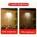 Axyaa Solar LED Strip Lights: Modern Outdoor Decorative Wall Lighting