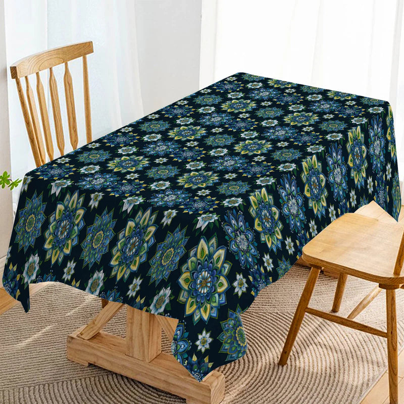 Axyaa Geometric Mandala Bohemia Table Runner - Elegant Dining & Wedding Decor