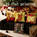 Christmas-themed Pillow Covers Set for Sofa, Bedroom & Car - Axyaa Brand