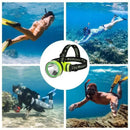 Axya LED Dive Headlamp: USB Rechargeable Submarine Waterproof Light