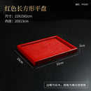 Axyaa Chinese Wedding Wooden Tray Set - Home Decor & Tea Serving Essentials