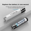 Axya USB Rechargeable Waterproof LED Flashlight Power Bank - Ideal for Camping, Hiking, Fishing