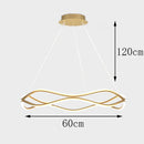 Axyaa Modern Pendant Ceiling Chandeliers for Indoor Dining Room Lighting