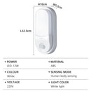 Axyaa LED Outdoor Waterproof Wall Light for Bathroom, Balcony, Courtyard