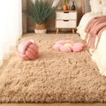 Axyaa Shaggy Area Rug for Living Room and Bedroom