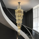 Axyaa Luxury Crystal Chandelier for Villa Living Rooms and Hotel Halls
