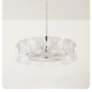 Axyaa Mid-century Murano Glass Chandelier: Artistic Retro Dimmable Pendant Light