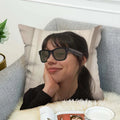Jenna Ortega Body Pillow Cover 40x40 - Axyaa Decorative Cushion Case