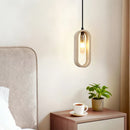 Axyaa Wabi Sabi Style Yellow Stone Pendant Light