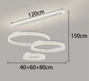 Axyaa Modern LED Chandeliers for Living Room Indoor Lighting