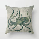 Axyaa Psychedelic Octopus Print Pillowcase - Home Decor