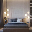 Axyaa Nordic Glass Ball LED Chandelier | Modern Bedside Indoor Lighting