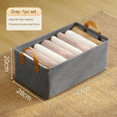 Axyaa Metal Frame Clothes Organizer Storage Box for Wardrobe Closet Organization