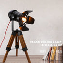 Axyaa Retro Industrial LED Floor Lamp