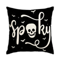 Halloween Ghost Pillowcase by Axyaa - Sofa Decor Throw Pillow Cover