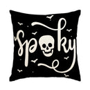 Halloween Ghost Pillowcase by Axyaa - Sofa Decor Throw Pillow Cover