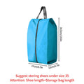 Axyaa Oxford Shoe Storage Bag Waterproof Nylon Zipper Organizer for Men and Women