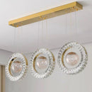 Axyaa Luxury Crystal Chandelier Pendant Light for Living & Dining Room