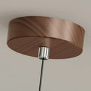 Axyaa Walnut Color Bar Table: Retro Highend Dining Pendant Lamp