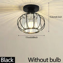 Axyaa Crystal Luxury Ceiling Light for Kitchen & Dining Room, Modern Minimalist Design