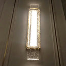 Axyaa Nordic Crystal LED Gold Wall Lamp for Home Décor and Lighting