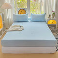 Axyaa Super Skin-Friendly Mattress Cover, Non-Slip & Dirt Resistant Fitted Sheet