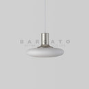 Axyaa Silver Aluminum Art Chandelier E27 Pendant Light for Dining Kitchen Bedroom