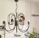 Axyaa LED Chandeliers for Modern Living Room, Indoor Ceiling Hanging Lights