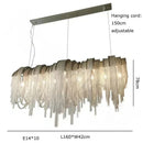 Axyaa Luxury Tassels Pendant Lights Modern Chandelier for Bedroom Home Decor
