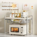 Axyaa Microwave Oven Shelf Rack Utensils Storage Organizer