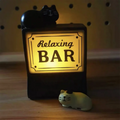 Axyaa 3D Magnetic Fridge Stickers Mini Light Signs Luminous Home Decor