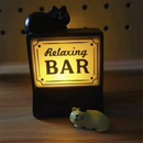 Axyaa 3D Magnetic Fridge Stickers Mini Light Signs Luminous Home Decor