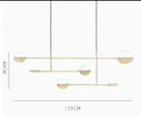 Axyaa Metal LED Floor Lamp for Modern Minimalist Home Decor