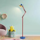 Axyaa Colorful Foldable Long Arm Floor Lamp for Living Room and Children's Room