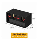 Axyaa Cube Wall Lamp: Indoor & Outdoor Aluminum Surface Light for Garden Porch, IP65 Waterproof