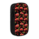 Axyaa Lightning McQueen Double Layer Pencil Case - Large Capacity & School Accessories