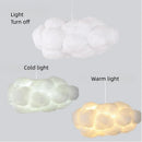 Axyaa Cloud Pendant Light: Versatile Silk Cotton LED Atmosphere Lamp for Home and Restaurant