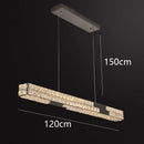 Axyaa Crystal Chandelier: Luxury Living Room & Dining Room Pendant Light