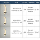 Axyaa Nordic LED Wall Lamp Minimalist Design for Modern Aesthetic Lighting